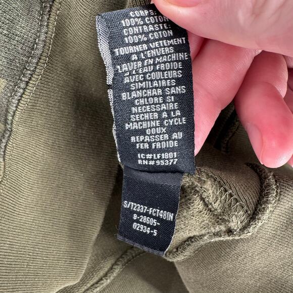 Sanctuary Camouflage Oversized Boxy Sweatshirt Womens Large Green Camo - Picture 10 of 13